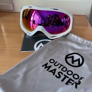 Brand new ski goggles.